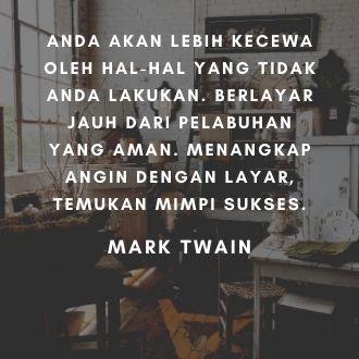 Sebelum Penyesalan Mengetuk Pintu