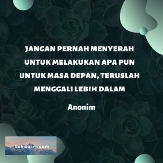 Menggali Lebih Dalam