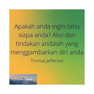 Aksi Menggambarkan Diri Kita