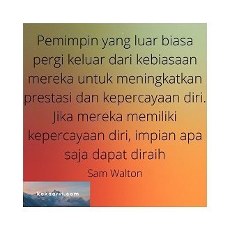 Pergi Dari Kebiasaan Umum