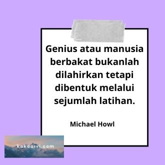 Genius Dan Berbakat Itu Proses